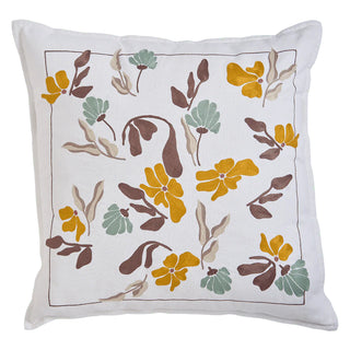 white bouquet collection of cushion covers
