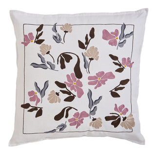 white color linen cushion covers online