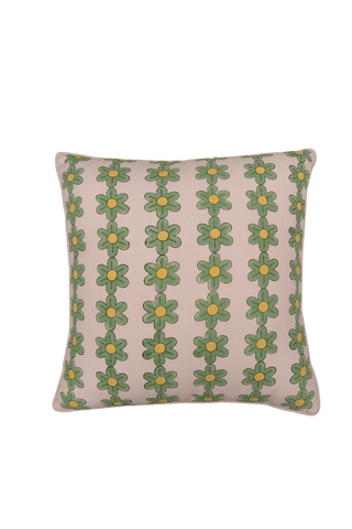 Block Printed Interior Pillow Cover – 20x20 in