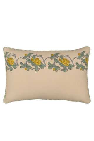 Block Printed Interior Pillow Cover – 14x20 in