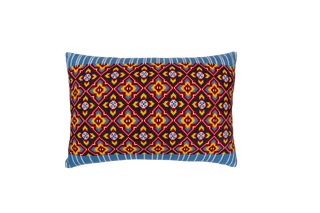 Cross-Stitch Pillow Cover 14×20 in