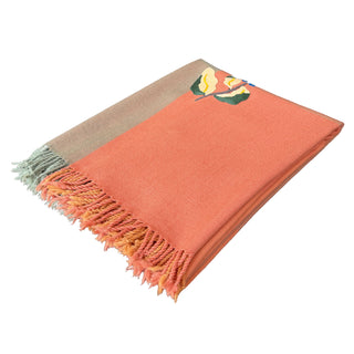 Handloom Woolen Throw – 48x76 in