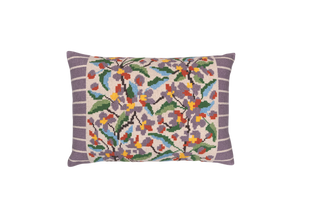 Cross-Stitch Pillow Cover 14×20 in
