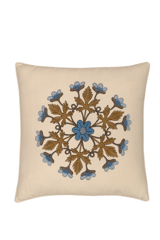 Block Printed Interior Pillow Cover – 20x20 in