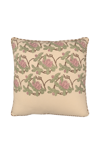Block Printed Interior Pillow Cover – 20x20 in