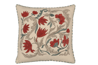 Block Printed Interior Pillow Cover – 20x20 in
