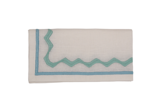 Embroidered Linen Napkins (Set of 4) 18×18 in