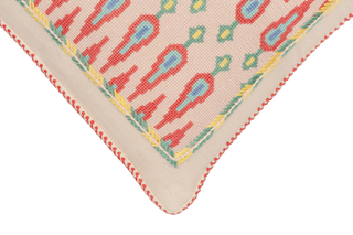 Cross-Stitch Pillow Cover 14×20 in