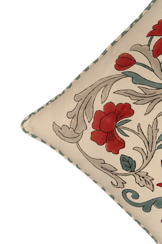 Block Printed Interior Pillow Cover – 20x20 in