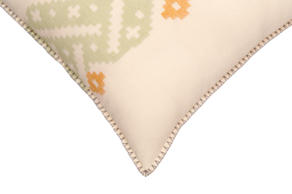 Extra-Weft Merino Pillow Cover 20×20 in