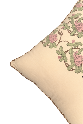 Block Printed Interior Pillow Cover – 20x20 in