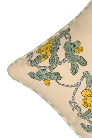 Block Printed Interior Pillow Cover – 14x20 in