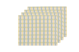 Jacquard Embroidered Placemats (Set of 4) 14×18 in