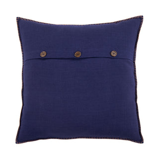 blue sofa cushion covers linen - 20x20 inches