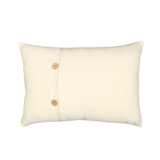Hand Embroidered Tapestry Silk Pillow Cover  14" x 20"