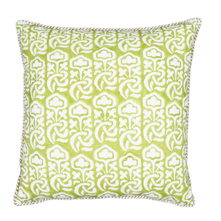 Block Printed Pillow Cover 20" x 20"