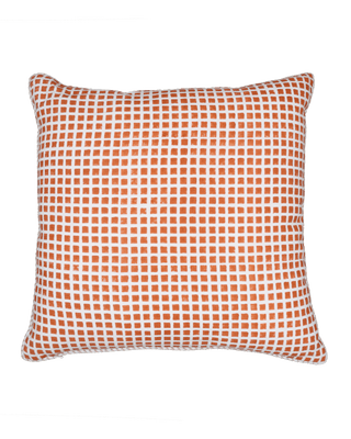 Block Printed Pillow Cover 20" x 20"
