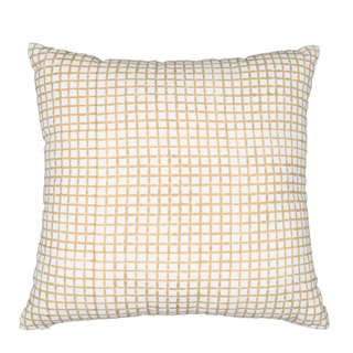 Block Printed Pillow Cover 20" x 20"