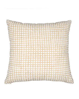 Block Printed Pillow Cover 20" x 20"