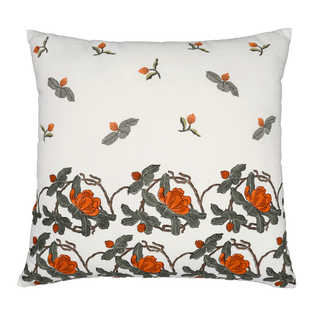 Block Printed Kaleido Pillow Cover 20" x 20"