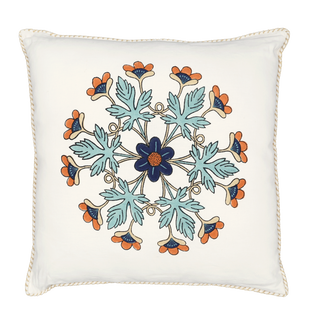 Block Printed Kaleido Pillow Cover 20" x 20"