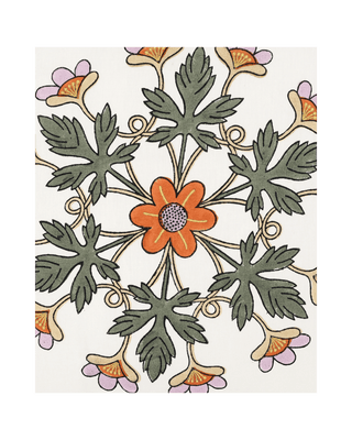 Block Printed Kaleido Pillow Cover 20" x 20"