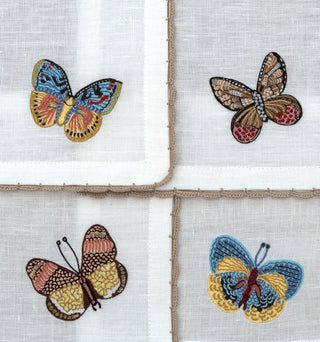Flutter and Lace - Cocktail Napkins (Set of 4) - CN-5