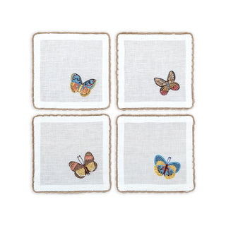 Flutter and Lace - Cocktail Napkins (Set of 4) - CN-5