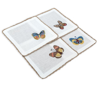 Flutter and Lace - Cocktail Napkins (Set of 4) - CN-5