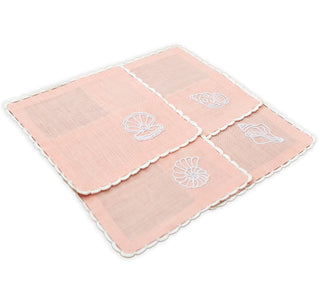 Seashell Glow - Cocktail Napkins (Set of 4) - CN-8