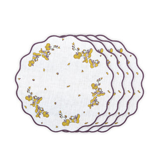 Orchid Carousel - Placemat (Set of 4) - TM-32.A