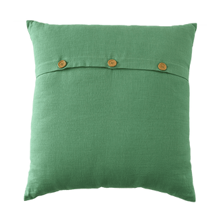 Hand Embroidered Birds Pillow Cover 20" x 20"