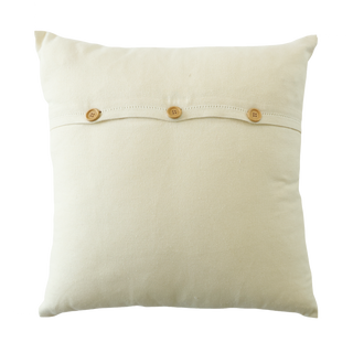 Hand Embroidered Tapestry Silk Pillow Cover 20" x 20"