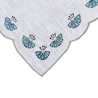 Flowery Border - Table Napkin (Set of 4) - TN.11.A