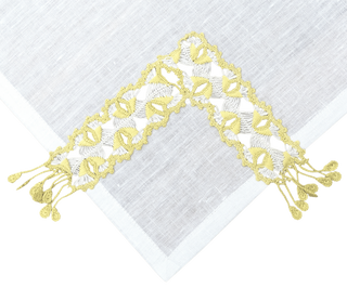 Hand Crochet Napkins 18" x 18" (Set of 4)