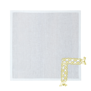 Hand Crochet Napkins 18" x 18" (Set of 4)